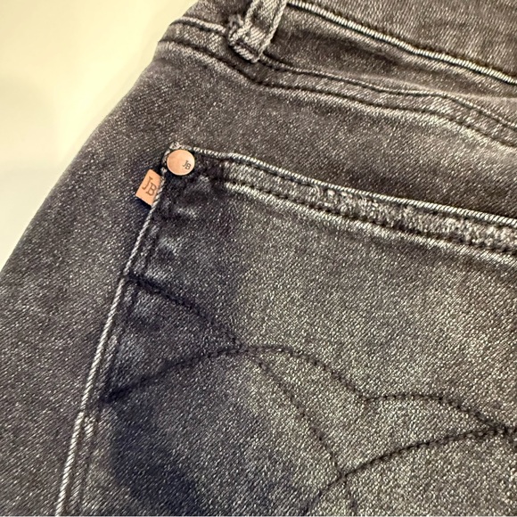 Judy Blue High Waist Tummy Control black Bootcut Jeans 14W Short - Picture 8 of 8